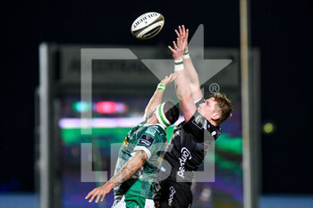 2020-11-29 - Matthew Screech (Dragons) in touch - BENETTON VS DRAGONS - GUINNESS PRO 14 - RUGBY