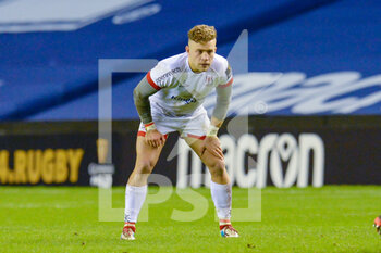 2020-11-30 - Ian Madigan (10) of Ulster Rugby during the Guinness Pro 14 rugby union match between Edinburgh Rugby and Ulster Rugby on November 30, 2020 at BT Murrayfield stadium in Edinburgh, Scotland - Photo Malcolm Mackenzie / ProSportsImages / DPPI - EDINBURGH RUGBY VS ULSTER RUGBY - GUINNESS PRO 14 - RUGBY