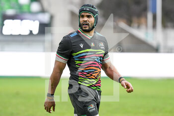2021-01-02 - Maxime Mbanda (Zebre) - BENETTON TREVISO VS ZEBRE RUGBY - GUINNESS PRO 14 - RUGBY