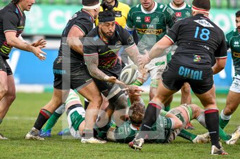 2021-01-02 - Jimmy Tuivaiti (Zebre) libera - BENETTON TREVISO VS ZEBRE RUGBY - GUINNESS PRO 14 - RUGBY
