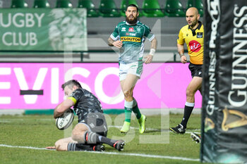 2021-01-30 - Niall Scannel (Munster) scores a try - BENETTON TREVISO VS MUNSTER RUGBY - GUINNESS PRO 14 - RUGBY