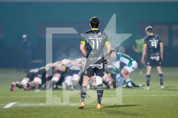 2021-01-30 - Darren Sweetnam (Munster) look at the scrum - BENETTON TREVISO VS MUNSTER RUGBY - GUINNESS PRO 14 - RUGBY