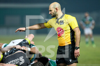 2021-01-30 - The referee of the match Andrea Piardi (ITA) - BENETTON TREVISO VS MUNSTER RUGBY - GUINNESS PRO 14 - RUGBY