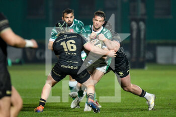 2021-02-26 - Edoardo Padovani (Benetton Treviso) tackled by Jonny Murphy (Connacht) - BENETTON TREVISO VS CONNACHT RUGBY - GUINNESS PRO 14 - RUGBY