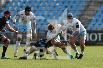 2021-03-06 - Rob Harley (Glasgow) carries the ball - ZEBRE VS GLASGOW WARRIORS - GUINNESS PRO 14 - RUGBY