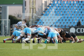 2021-03-06 - A view of a scrum - ZEBRE VS GLASGOW WARRIORS - GUINNESS PRO 14 - RUGBY