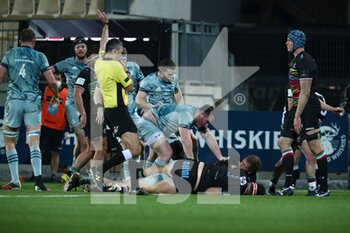 2021-03-12 - Leinster scores a try - ZEBRE VS LEINSTER RUGBY - GUINNESS PRO 14 - RUGBY
