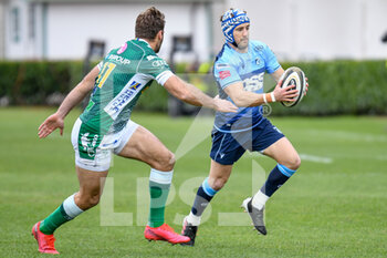 2021-03-14 - Matthew Morgan (Cardiff) and Angelo Esposito (Benetton Treviso) - BENETTON TREVISO VS CARDIFF BLUES - GUINNESS PRO 14 - RUGBY