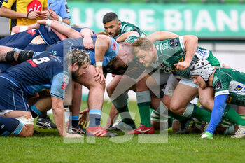 2021-03-14 - Tomas Baravalle (Benetton Treviso) into the scrum - BENETTON TREVISO VS CARDIFF BLUES - GUINNESS PRO 14 - RUGBY