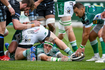 2021-04-24 - Niccolò Cannone (Benetton Treviso) - RAINBOW CUP 2021 - BENETTON TREVISO VS GLASGOW WARRIORS - GUINNESS PRO 14 - RUGBY