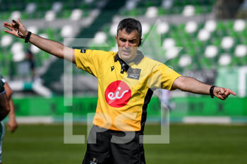 2021-04-24 - The referee of the match Marius Mitrea to his hundredth presence - RAINBOW CUP 2021 - BENETTON TREVISO VS GLASGOW WARRIORS - GUINNESS PRO 14 - RUGBY