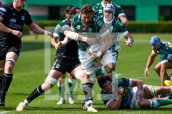 2021-04-24 - Irné Herbst (Benetton Treviso) in action - RAINBOW CUP 2021 - BENETTON TREVISO VS GLASGOW WARRIORS - GUINNESS PRO 14 - RUGBY