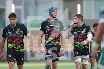 2021-05-07 - Ian Neagle , David Sisi and Johan Meyer (Zebre rugby) - RAINBOW CUP - BENETTON TREVISO VS ZEBRE RUGBY - GUINNESS PRO 14 - RUGBY