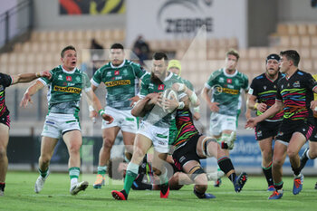 2021-05-07 - Jayden Hayward (Benetton rugby) finds a hole in Zebre’s defense - RAINBOW CUP - BENETTON TREVISO VS ZEBRE RUGBY - GUINNESS PRO 14 - RUGBY