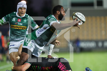 2021-05-07 - Ratuva Tavuyara (Benetton rugby) with the offload - RAINBOW CUP - BENETTON TREVISO VS ZEBRE RUGBY - GUINNESS PRO 14 - RUGBY