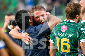 2021-06-19 - Marco Barbini (Benetton Treviso) happiness after winning the Rainbow Cup match - RAINBOW CUP 2021 FINAL - BENETTON TREVISO VS VODACOM BLUE BULLS - GUINNESS PRO 14 - RUGBY