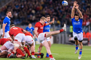 2019-02-09 - Aled Davies in up and under - GUINNESS 6 NAZIONI 2019 - ITALIA VS GALLES - SIX NATIONS - RUGBY