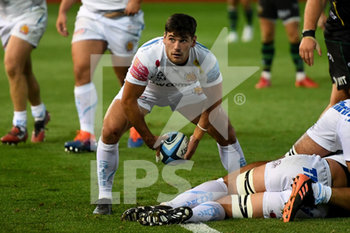2020-09-04 - Exeter Chiefs scrum-half Sam Hidalgo-Clyne during the English championship, Gallagher Premiership Rugby Union match between Northampton Saints and Exeter Chiefs on September 4, 2020 at Franklins Gardens in Northampton, England - Photo Dennis Goodwin / ProSportsImages / DPPI - NORTHAMPTON SAINTS VS EXETER CHIEFS - PREMERSHIP RUGBY UNION - RUGBY