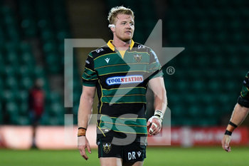 2020-09-04 - Northampton Saints lock David Ribbans during the English championship, Gallagher Premiership Rugby Union match between Northampton Saints and Exeter Chiefs on September 4, 2020 at Franklins Gardens in Northampton, England - Photo Dennis Goodwin / ProSportsImages / DPPI - NORTHAMPTON SAINTS VS EXETER CHIEFS - PREMERSHIP RUGBY UNION - RUGBY