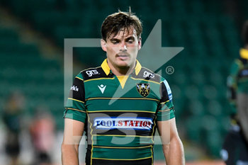 2020-09-04 - Northampton Saints fullback George Furbank during the English championship, Gallagher Premiership Rugby Union match between Northampton Saints and Exeter Chiefs on September 4, 2020 at Franklins Gardens in Northampton, England - Photo Dennis Goodwin / ProSportsImages / DPPI - NORTHAMPTON SAINTS VS EXETER CHIEFS - PREMERSHIP RUGBY UNION - RUGBY