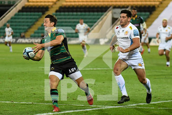 2020-09-04 - Northampton Saints scrum half Alex Mitchell during the English championship, Gallagher Premiership Rugby Union match between Northampton Saints and Exeter Chiefs on September 4, 2020 at Franklins Gardens in Northampton, England - Photo Dennis Goodwin / ProSportsImages / DPPI - NORTHAMPTON SAINTS VS EXETER CHIEFS - PREMERSHIP RUGBY UNION - RUGBY