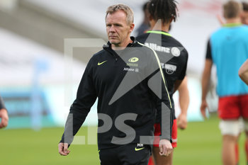 2020-09-09 - Saracens coach Mark McCall prior to the English championship Gallagher Premiership Rugby Union match between Sale Sharks and Saracens on September 9, 2020 at the AJ Bell Stadium in Eccles, England - Photo George Franks / ProSportsImages / DPPI - SALE SHARKS VS SARACENS - PREMERSHIP RUGBY UNION - RUGBY