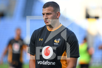 2020-09-09 - Portrait of Wasps fly-half Ryan Mills warms up before the English championship Gallagher Premiership Rugby Union match between Wasps and Leicester Tigers on September 9, 2020 at the Ricoh Arena in Coventry, England - Photo Dennis Goodwin / ProSportsImages / DPPI - WASPS VS LEICESTER TIGERS - PREMERSHIP RUGBY UNION - RUGBY
