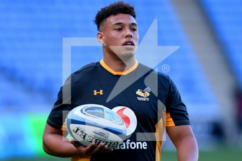 2020-09-09 - Wasps hooker Gabriel Oghre warms up before the English championship Gallagher Premiership Rugby Union match between Wasps and Leicester Tigers on September 9, 2020 at the Ricoh Arena in Coventry, England - Photo Dennis Goodwin / ProSportsImages / DPPI - WASPS VS LEICESTER TIGERS - PREMERSHIP RUGBY UNION - RUGBY