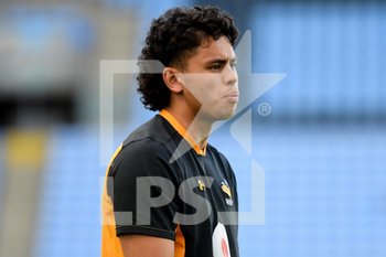 2020-09-09 - Wasps fly-half Jacob Umaga warms up before the English championship Gallagher Premiership Rugby Union match between Wasps and Leicester Tigers on September 9, 2020 at the Ricoh Arena in Coventry, England - Photo Dennis Goodwin / ProSportsImages / DPPI - WASPS VS LEICESTER TIGERS - PREMERSHIP RUGBY UNION - RUGBY