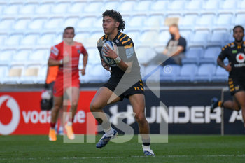 2020-09-09 - Wasps fly-half Jacob Umaga during the English championship Gallagher Premiership Rugby Union match between Wasps and Leicester Tigers on September 9, 2020 at the Ricoh Arena in Coventry, England - Photo Dennis Goodwin / ProSportsImages / DPPI - WASPS VS LEICESTER TIGERS - PREMERSHIP RUGBY UNION - RUGBY
