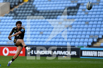 2020-09-09 - Wasps fly-half Jacob Umaga (10) converts a try during the English championship Gallagher Premiership Rugby Union match between Wasps and Leicester Tigers on September 9, 2020 at the Ricoh Arena in Coventry, England - Photo Dennis Goodwin / ProSportsImages / DPPI - WASPS VS LEICESTER TIGERS - PREMERSHIP RUGBY UNION - RUGBY
