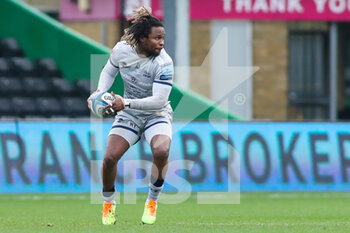 2021-02-20 - Sales Marland Yarde during the English championship, Gallagher Premiership Rugby Union match between Harlequins and Sale Sharks on February 20, 2021 at Twickenham Stoop in Twickenham, United Kingdom - Photo Simon Hall / ProSportsImages / DPPI - HARLEQUINS AND SALE SHARKS - PREMERSHIP RUGBY UNION - RUGBY