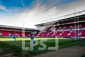 2021-04-23 - A general view of Ashton Gate, home of Bristol Rugby ahead of the English championship Gallagher Premiership Rugby Union match between Bristol Rugby and Exeter Chiefs on April 23, 2021 at Ashton Gate in Bristol, England - Photo Simon King / ProSportsImages / DPPI - BRISTOL RUGBY VS EXETER CHIEFS - PREMERSHIP RUGBY UNION - RUGBY