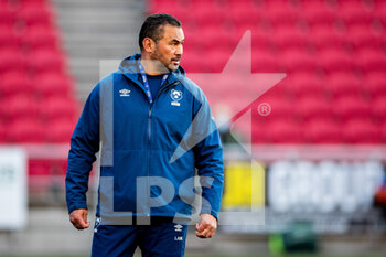2021-04-23 - Head Coach Pat Lam of Bristol Rugby during the English championship Gallagher Premiership Rugby Union match between Bristol Rugby and Exeter Chiefs on April 23, 2021 at Ashton Gate in Bristol, England - Photo Simon King / ProSportsImages / DPPI - BRISTOL RUGBY VS EXETER CHIEFS - PREMERSHIP RUGBY UNION - RUGBY