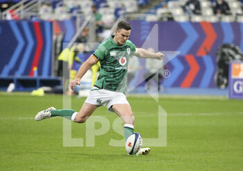 2020-10-31 - Jonathan Sexton of Ireland during the Guinness Six Nations 2020, rugby union match between France and Ireland on October 31, 2020 at Stade de France in Saint-Denis near Paris, France - Photo Jean Catuffe / DPPI - FRANCE VS IRELAND 2020 - SIX NATIONS - RUGBY