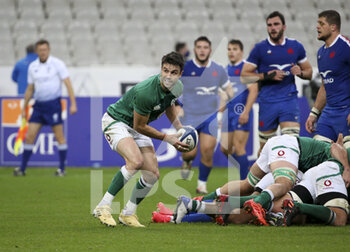 2020-10-31 - Conor Murray of Ireland during the Guinness Six Nations 2020, rugby union match between France and Ireland on October 31, 2020 at Stade de France in Saint-Denis near Paris, France - Photo Jean Catuffe / DPPI - FRANCE VS IRELAND 2020 - SIX NATIONS - RUGBY