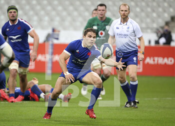 2020-10-31 - Antoine Dupont of France during the Guinness Six Nations 2020, rugby union match between France and Ireland on October 31, 2020 at Stade de France in Saint-Denis near Paris, France - Photo Jean Catuffe / DPPI - FRANCE VS IRELAND 2020 - SIX NATIONS - RUGBY