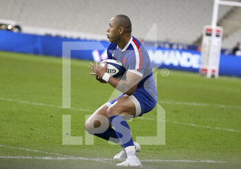 2020-10-31 - Gael Fickou of France during the Guinness Six Nations 2020, rugby union match between France and Ireland on October 31, 2020 at Stade de France in Saint-Denis near Paris, France - Photo Jean Catuffe / DPPI - FRANCE VS IRELAND 2020 - SIX NATIONS - RUGBY