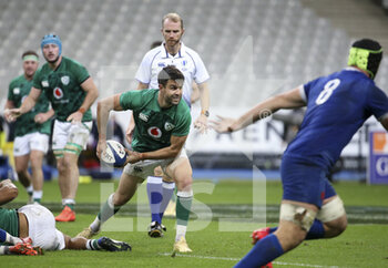 2020-10-31 - Conor Murray of Ireland during the Guinness Six Nations 2020, rugby union match between France and Ireland on October 31, 2020 at Stade de France in Saint-Denis near Paris, France - Photo Jean Catuffe / DPPI - FRANCE VS IRELAND 2020 - SIX NATIONS - RUGBY