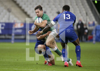 2020-10-31 - Hugo Keenan of Ireland during the Guinness Six Nations 2020, rugby union match between France and Ireland on October 31, 2020 at Stade de France in Saint-Denis near Paris, France - Photo Jean Catuffe / DPPI - FRANCE VS IRELAND 2020 - SIX NATIONS - RUGBY