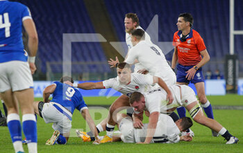 2020-10-31 - ruck England - ITALIA VS INGHILTERRA - SIX NATIONS - RUGBY