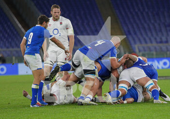 2020-10-31 - ruck Italy - ITALIA VS INGHILTERRA - SIX NATIONS - RUGBY