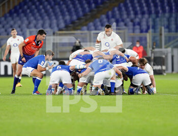 2020-10-31 - scrum Italy - ITALIA VS INGHILTERRA - SIX NATIONS - RUGBY