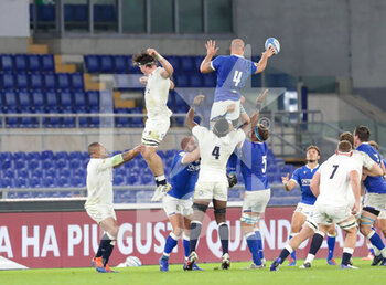 2020-10-31 - touche Italy - ITALIA VS INGHILTERRA - SIX NATIONS - RUGBY