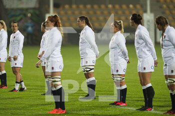 2020-11-01 - England stands against racism before the match - SEI NAZIONI FEMMINILE 2020 - ITALIA VS INGHILTERRA - SIX NATIONS - RUGBY