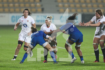 2020-11-01 - Marlie Packer (England) with a carries - SEI NAZIONI FEMMINILE 2020 - ITALIA VS INGHILTERRA - SIX NATIONS - RUGBY