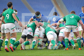 2021-02-27 - maul Italy - 2021 GUINNESS SIX NATIONS RUGBY - ITALY VS IRELAND - SIX NATIONS - RUGBY