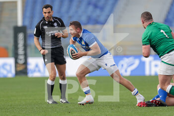 2021-02-27 - Stephen Varney (Italy) - 2021 GUINNESS SIX NATIONS RUGBY - ITALY VS IRELAND - SIX NATIONS - RUGBY