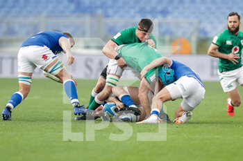 2021-02-27 - ruck Italy - 2021 GUINNESS SIX NATIONS RUGBY - ITALY VS IRELAND - SIX NATIONS - RUGBY