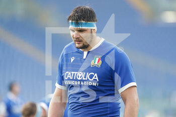 2021-02-27 - Davis Sisi (Italy) - 2021 GUINNESS SIX NATIONS RUGBY - ITALY VS IRELAND - SIX NATIONS - RUGBY